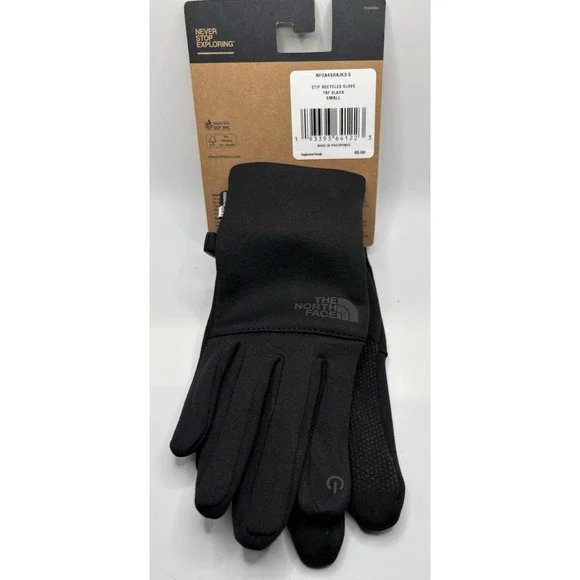 NWT North Face Women's Etip Recycled Gloves Size Small - Picture 2 of 5